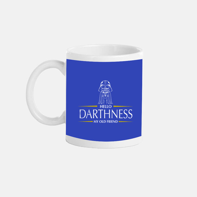 Hello Darthness-None-Mug-Drinkware-kharmazero