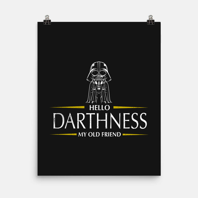 Hello Darthness-None-Matte-Poster-kharmazero