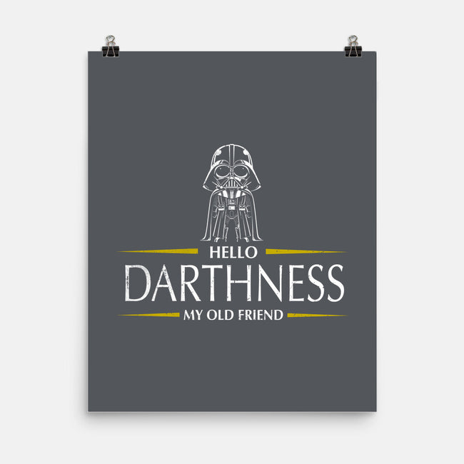 Hello Darthness-None-Matte-Poster-kharmazero