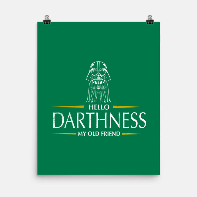 Hello Darthness-None-Matte-Poster-kharmazero