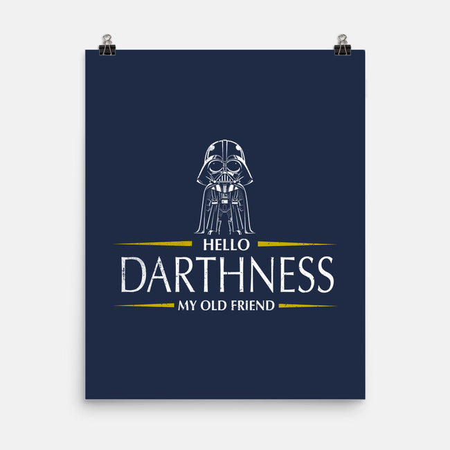 Hello Darthness-None-Matte-Poster-kharmazero