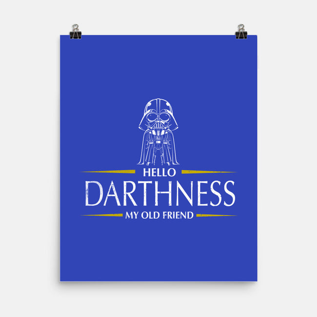 Hello Darthness-None-Matte-Poster-kharmazero