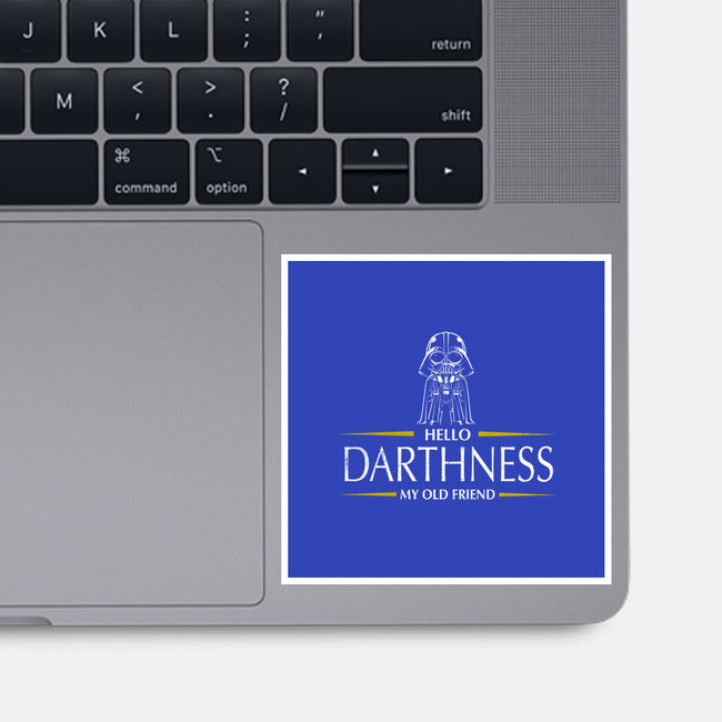 Hello Darthness-None-Glossy-Sticker-kharmazero