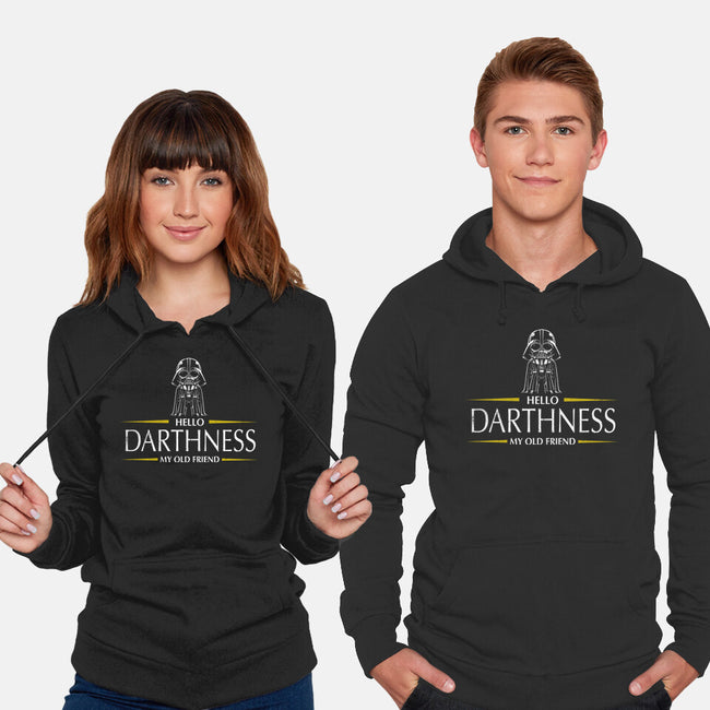 Hello Darthness-Unisex-Pullover-Sweatshirt-kharmazero