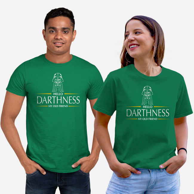 Hello Darthness-Unisex-Basic-Tee-kharmazero