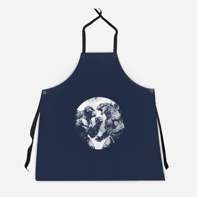 Face Off-Unisex-Kitchen-Apron-kharmazero