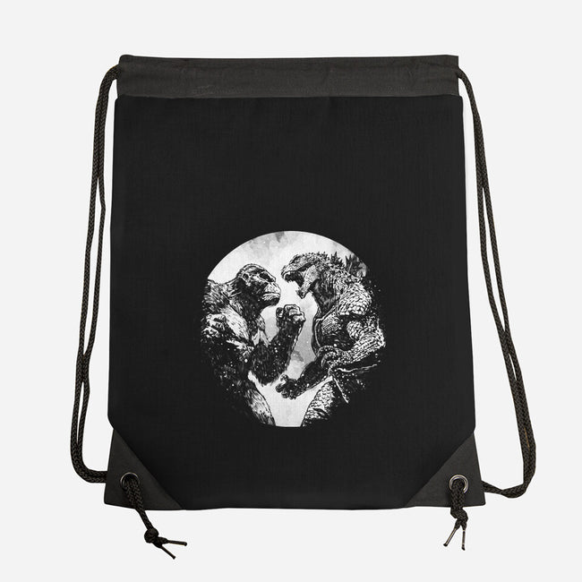 Face Off-None-Drawstring-Bag-kharmazero