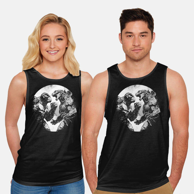 Face Off-Unisex-Basic-Tank-kharmazero