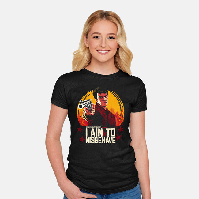 Browncoats Games-Womens-Fitted-Tee-teesgeex