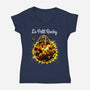 Le Petit Rocky-Womens-V-Neck-Tee-GoshWow