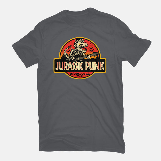 Jurassic Punk-Unisex-Basic-Tee-erion_designs