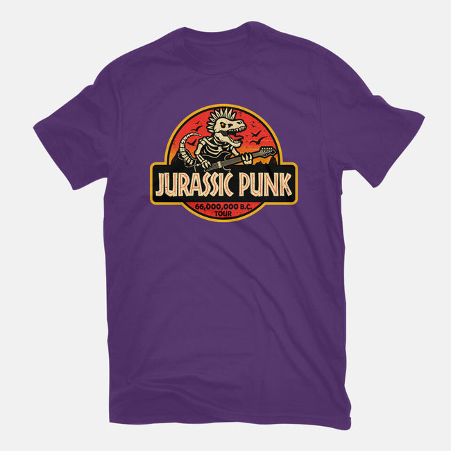 Jurassic Punk-Womens-Basic-Tee-erion_designs