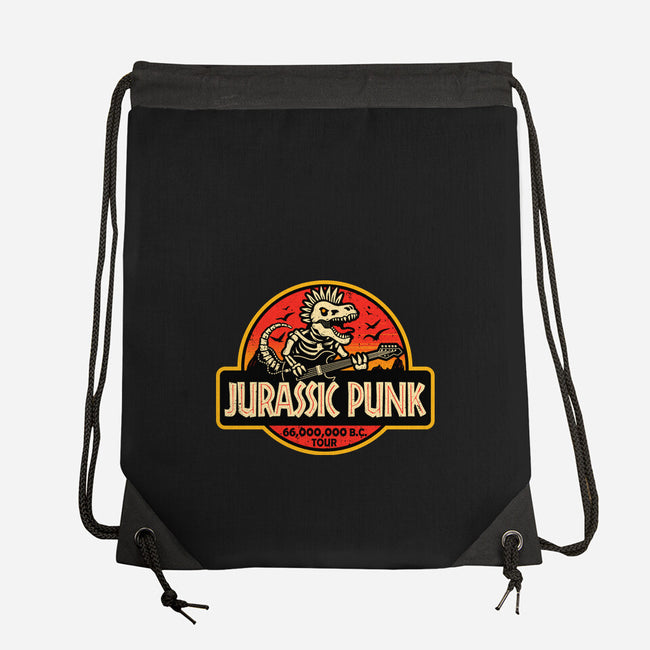 Jurassic Punk-None-Drawstring-Bag-erion_designs