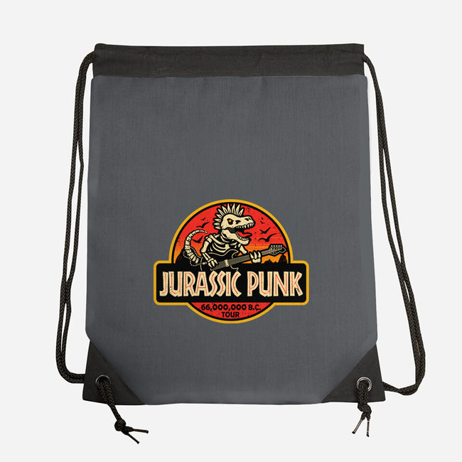 Jurassic Punk-None-Drawstring-Bag-erion_designs