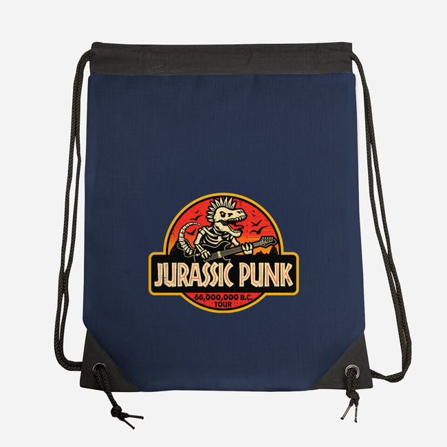 Jurassic Punk-None-Drawstring-Bag-erion_designs