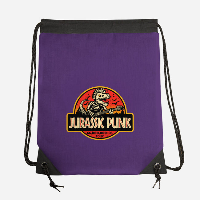 Jurassic Punk-None-Drawstring-Bag-erion_designs