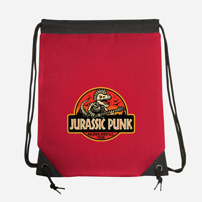 Jurassic Punk-None-Drawstring-Bag-erion_designs