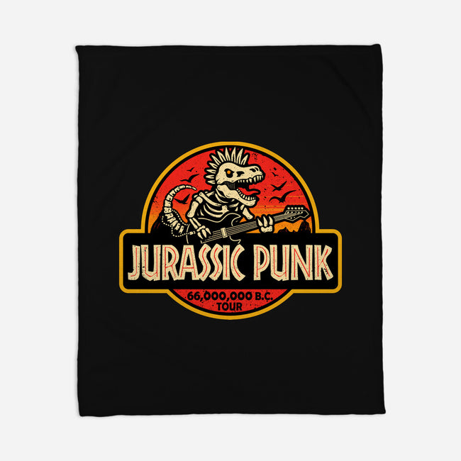 Jurassic Punk-None-Fleece-Blanket-erion_designs