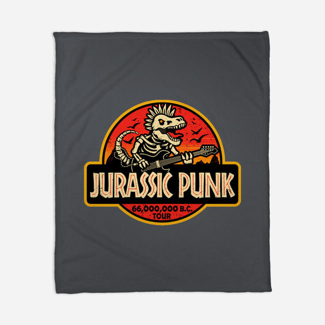 Jurassic Punk-None-Fleece-Blanket-erion_designs