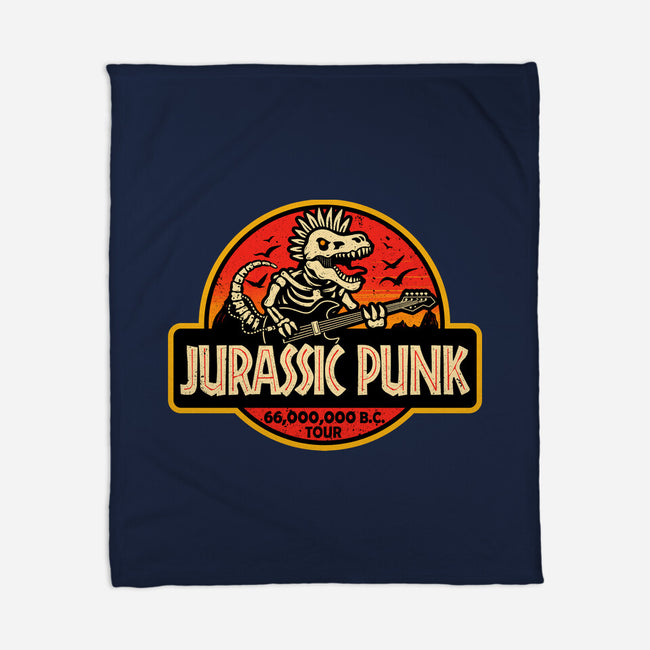 Jurassic Punk-None-Fleece-Blanket-erion_designs