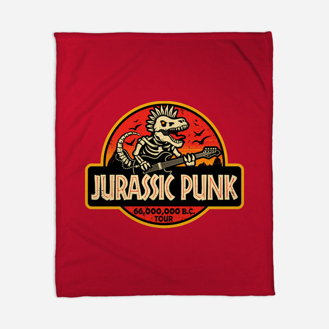 Jurassic Punk-None-Fleece-Blanket-erion_designs