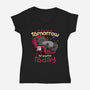 A Better Today-Womens-V-Neck-Tee-teesgeex