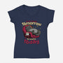 A Better Today-Womens-V-Neck-Tee-teesgeex