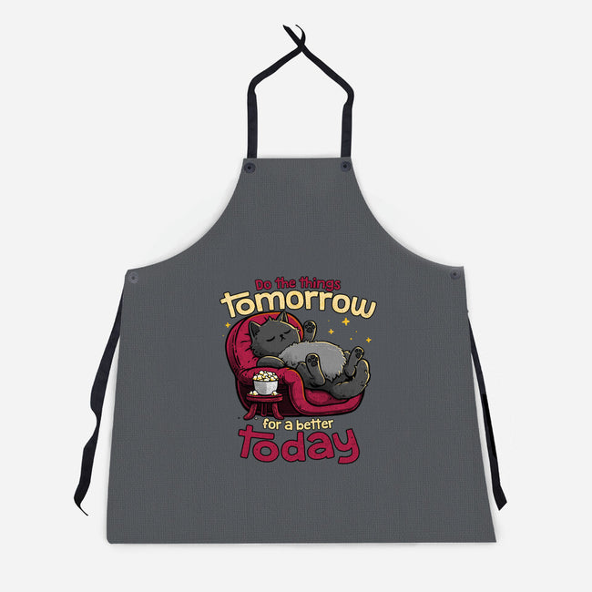 A Better Today-Unisex-Kitchen-Apron-teesgeex