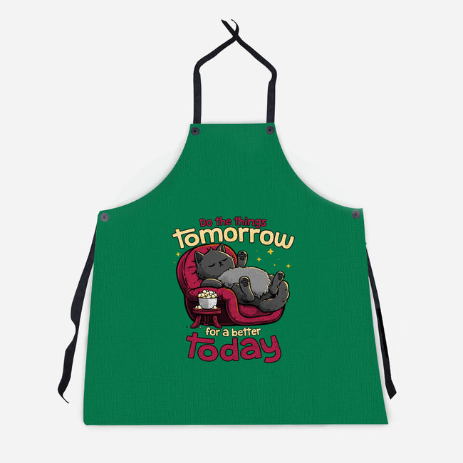 A Better Today-Unisex-Kitchen-Apron-teesgeex