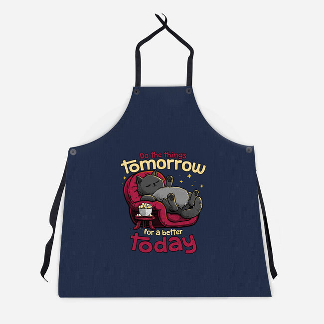A Better Today-Unisex-Kitchen-Apron-teesgeex