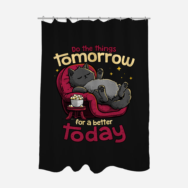 A Better Today-None-Polyester-Shower Curtain-teesgeex