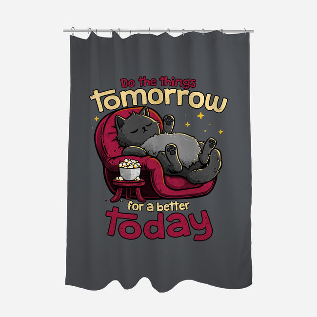 A Better Today-None-Polyester-Shower Curtain-teesgeex