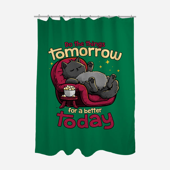 A Better Today-None-Polyester-Shower Curtain-teesgeex