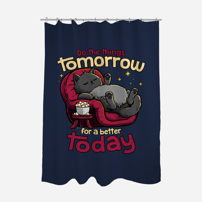 A Better Today-None-Polyester-Shower Curtain-teesgeex