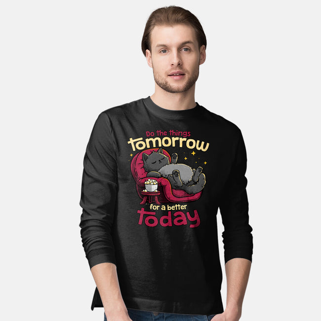 A Better Today-Mens-Long Sleeved-Tee-teesgeex