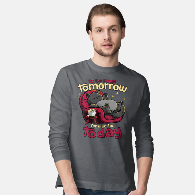 A Better Today-Mens-Long Sleeved-Tee-teesgeex