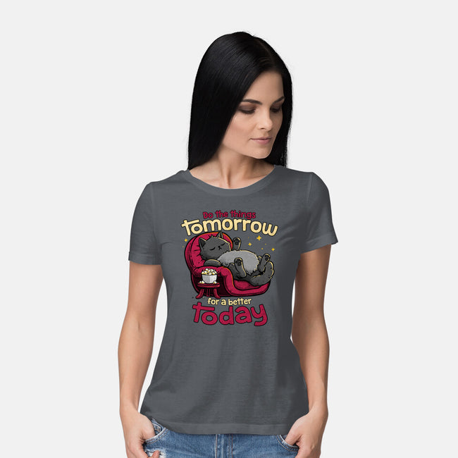A Better Today-Womens-Basic-Tee-teesgeex