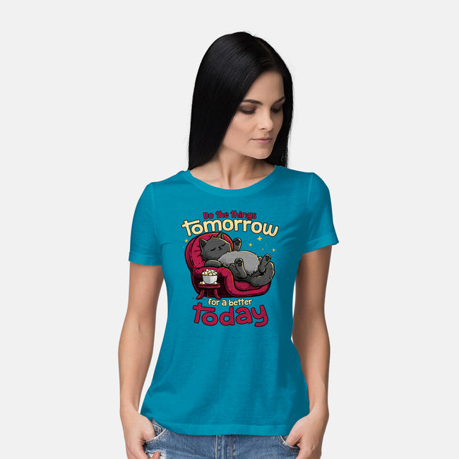 A Better Today-Womens-Basic-Tee-teesgeex
