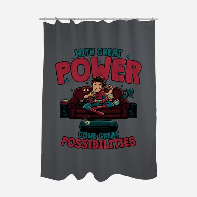 Great Possibilities-None-Polyester-Shower Curtain-teesgeex
