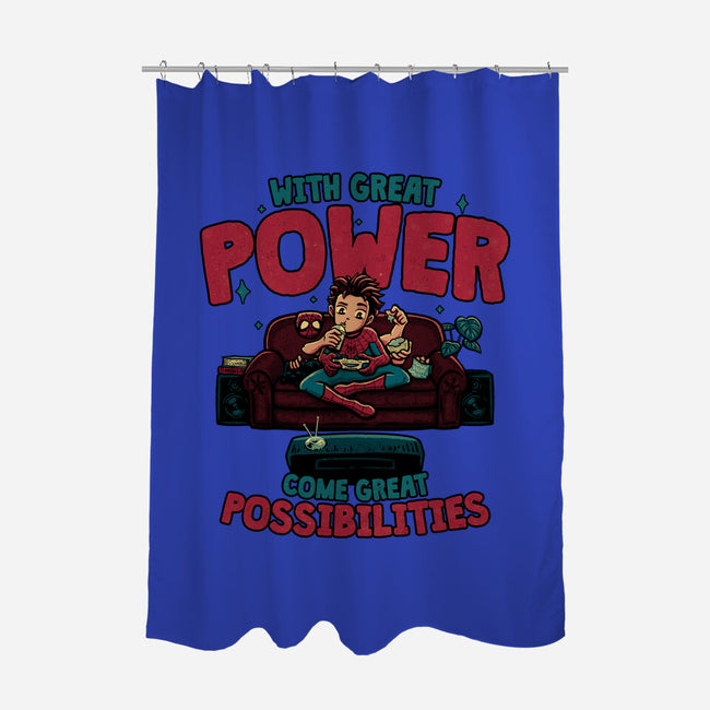 Great Possibilities-None-Polyester-Shower Curtain-teesgeex