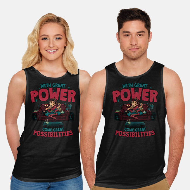 Great Possibilities-Unisex-Basic-Tank-teesgeex
