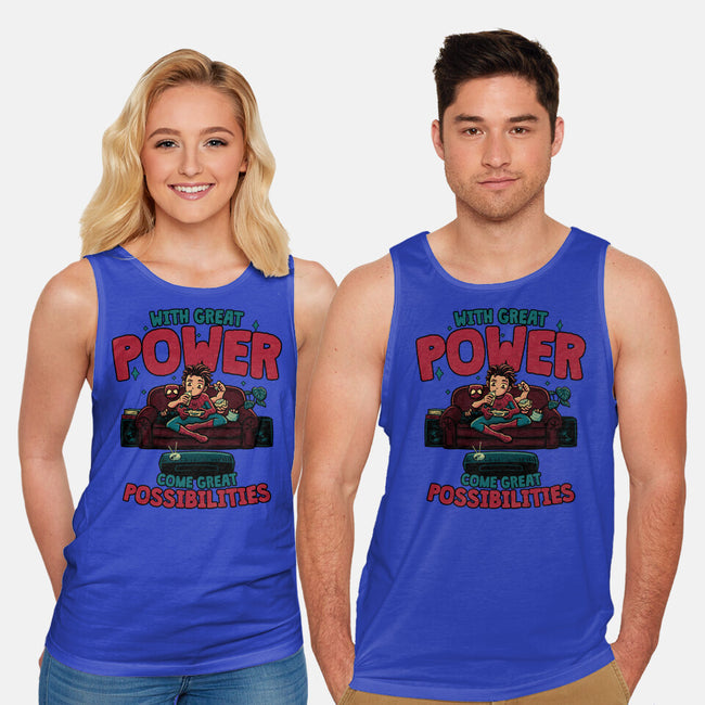 Great Possibilities-Unisex-Basic-Tank-teesgeex