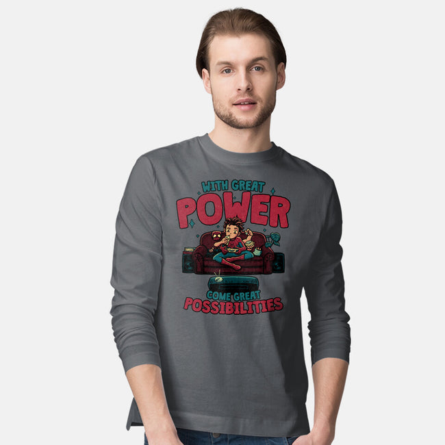Great Possibilities-Mens-Long Sleeved-Tee-teesgeex
