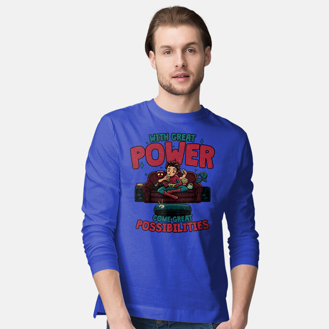 Great Possibilities-Mens-Long Sleeved-Tee-teesgeex
