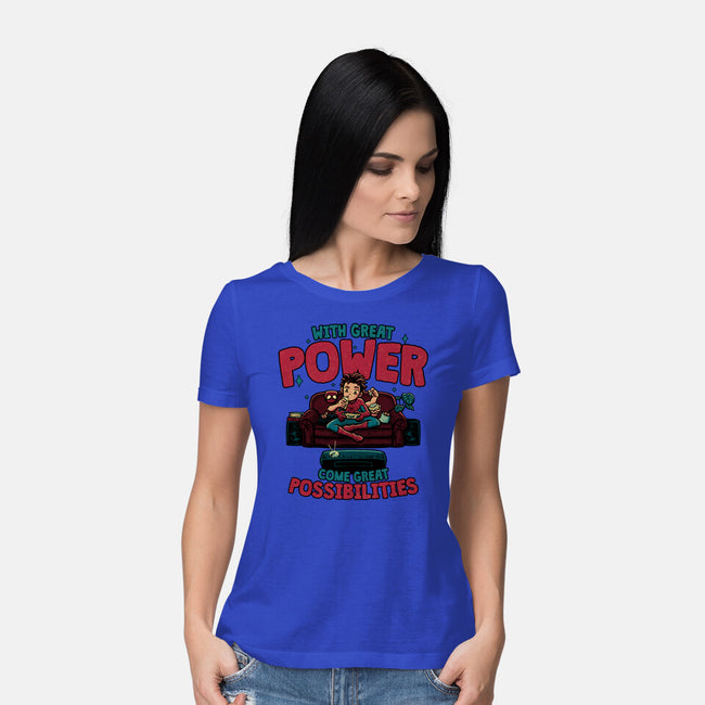 Great Possibilities-Womens-Basic-Tee-teesgeex