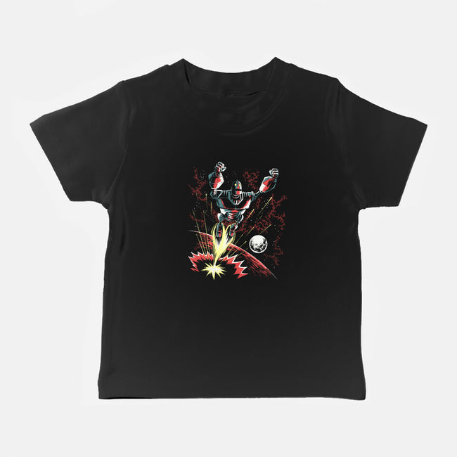 Retro Iron Giant-Baby-Basic-Tee-zascanauta