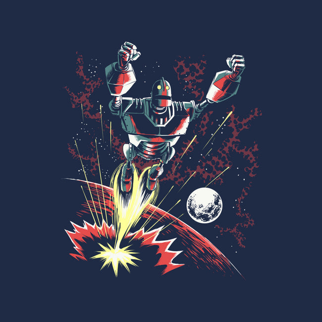 Retro Iron Giant-Unisex-Crew Neck-Sweatshirt-zascanauta