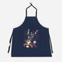 Retro Iron Giant-Unisex-Kitchen-Apron-zascanauta