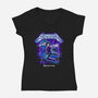 Metal Revenge-Womens-V-Neck-Tee-retrodivision