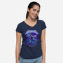Metal Revenge-Womens-V-Neck-Tee-retrodivision